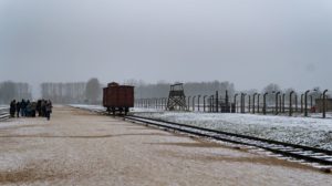 Auschwitz museum in Oswiecim